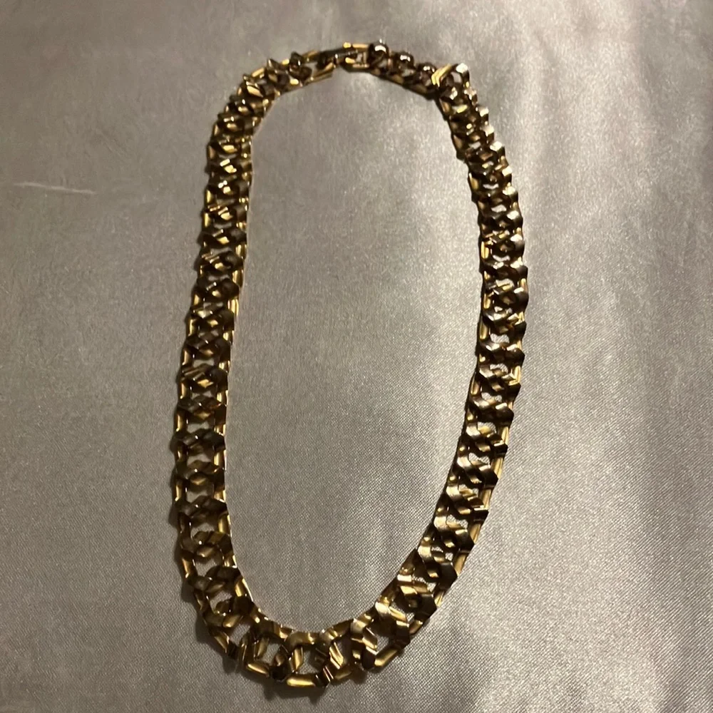 Chunky Gold‎ Plated 18” Chain Necklace
